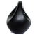 Postmodern Modern Style Biomorphic Matte Black Terracotta Sculpture For Sale - Image 3 of 6