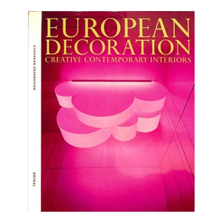 "European Decoration: Creative Contemporary Interiors" Bernier, Georges and Rosamond [Edited By] For Sale