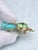 Attributed Schreiner Mid Century Insect Brooch Reverse Set Rhinestones Fly Bug For Sale - Image 12 of 14