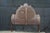 Antique Victorian Renaissance Revival Walnut Burl Arched Full Size Headboard For Sale - Image 12 of 17