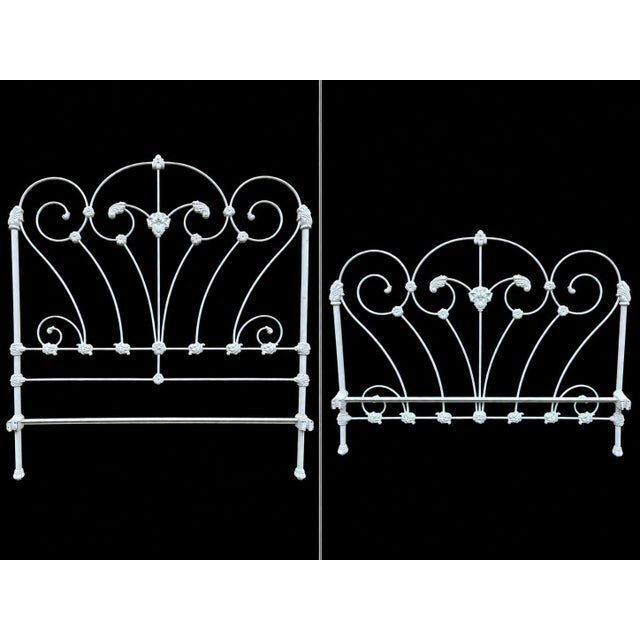 The classic metalwork design combines graceful arches and curled scrolls with raised floral ornaments, creating a romantic...