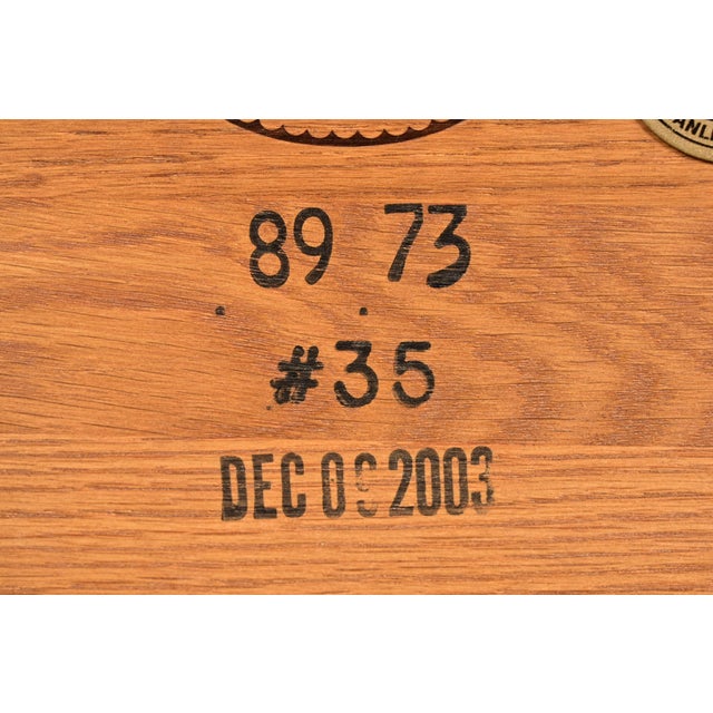 Stickley Harvey Ellis Collection Mission Arts & Crafts Inlaid Oak Jewelry Box For Sale - Image 14 of 15