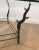 Green Wrought Iron Coffee Table in the Style of Garouste et Bonetti For Sale - Image 8 of 13