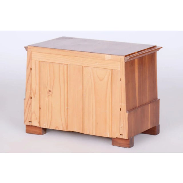 Biedermeier Jewelry Box in Spruce & Plum-Tree, Germany, 1830s For Sale - Image 3 of 11