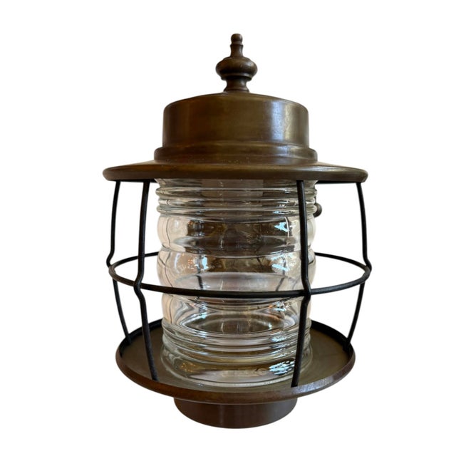 What a great pair of MCM outdoor lantern wall sconces. Original stampings on backplates. Perfect for your next farmhouse...