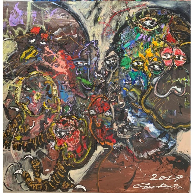 Oil on canvas Gao Renjie was born in Baotou, Inner Mongolia, on November 6, 1994. Graduated from Beijing City College....