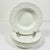 Two iconic brands, Wedgwood and Ralph Lauren, collaborated to bring us this Hollywood Regency Le Blanc all-white porcelain...