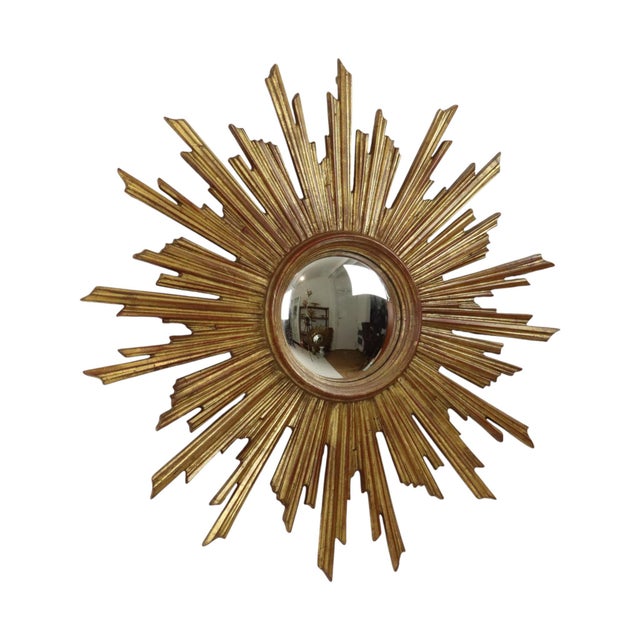Mid-Century Modern Sun Mirror from Deknudt For Sale - Image 3 of 16