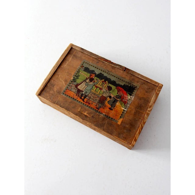 Victorian Antique Victorian Toy Blocks Set With Box For Sale - Image 3 of 6