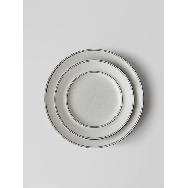 Ceramic Birka Stoneware Plates Set by Stig Lindberg for Gustavsberg, 1960s, Set of 6 For Sale - Image 7 of 8