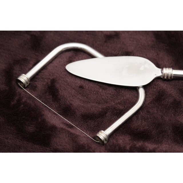 Silver Silver Foie Gras Server Set, 1970s, Set of 2 For Sale - Image 8 of 14