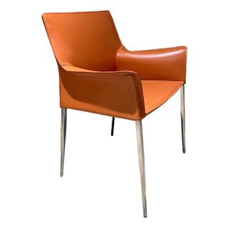 Colter Dining Arm Chair by Nuevo Contemporary Modern For Sale