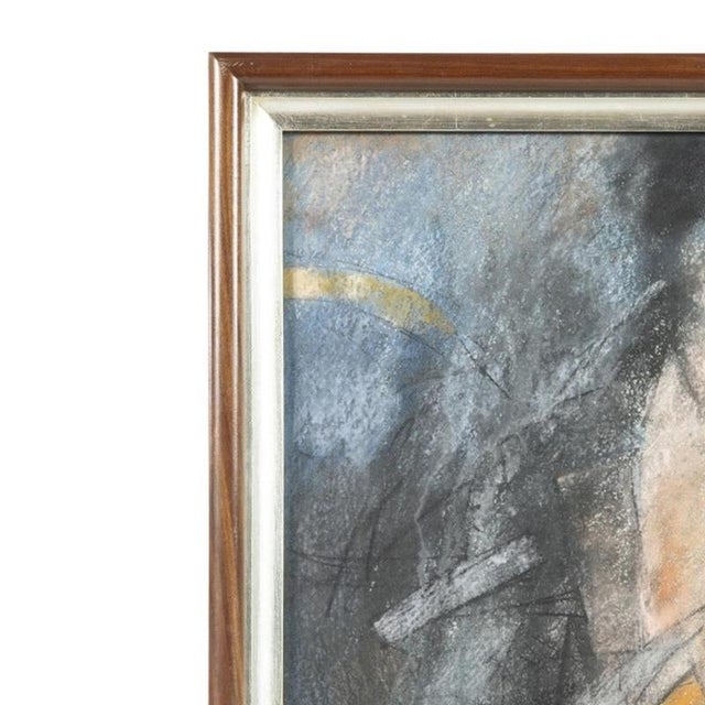 Painting - Mario Bismarck. Pastel on paper. Signed. Dimensions: 75 cm x 56 cm.