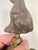 Vintage Brass and Bronze Dog Garden Water Spigot For Sale - Image 10 of 11