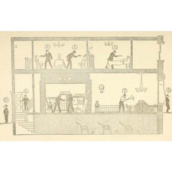 Brown Why Crime Does Not Pay 1913 Signed by Sophie Lyons Antique Book Crime For Sale - Image 8 of 9