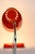 Red Red Table Lamp attributed to Josef Hurka for Napako, 1960s For Sale - Image 8 of 18