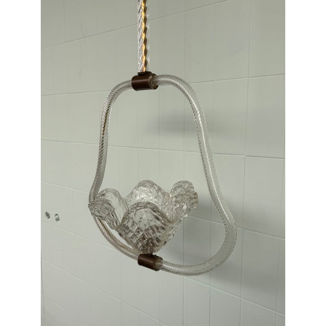 Barovier & Toso Murano Glass Pendant from Barovier & Toso, 1950s For Sale - Image 4 of 13