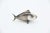 Silver Fish-Shaped Toothpick Holder For Sale - Image 3 of 3