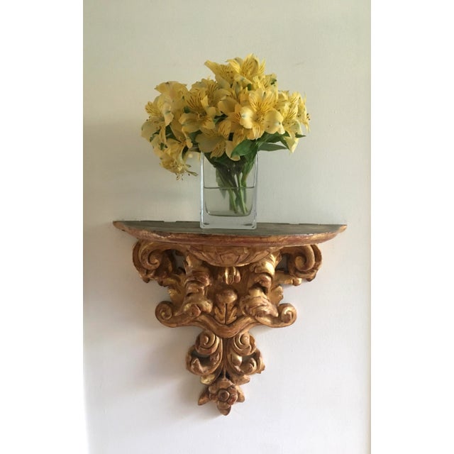 This Spanish Wall Sconce is a beautiful decorative piece that can hold anything from a plant to a statue, or even a...