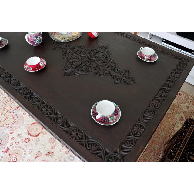 Vintage Wooden Dining Table, 1970s For Sale - Image 9 of 18