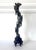 Chinese Scholar Stone Tall Slender Lingbi Rock on Display Stand For Sale - Image 12 of 17