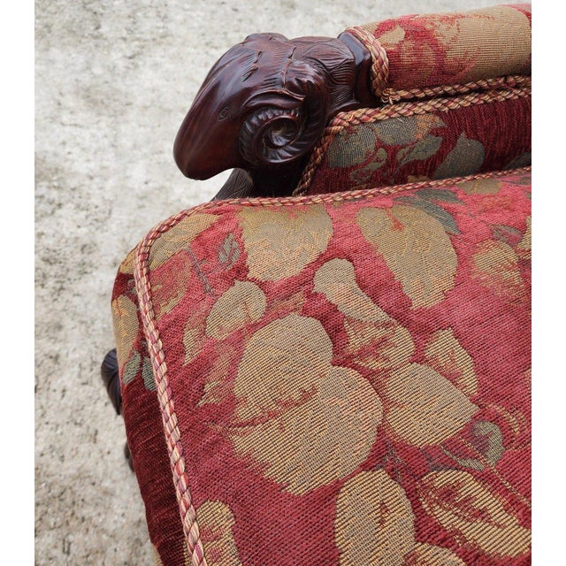 Library Reading Lounge Chair by Key City Furniture For Sale - Image 10 of 12