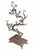 French Bronze Branches with Porcelain Birds and Flowers, Set of 2 For Sale - Image 15 of 18