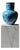 Handmade Ceramic Vase (30cm) – Turquoise “Firuze” Blue with Stylized Fan Flowers – Ottoman Palmette Design For Sale