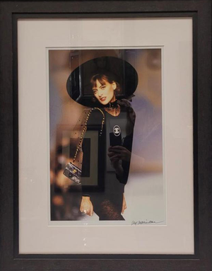 Guy Marineau, Inés De La Fressange, Chanel, 1988, Photographic Print, Framed