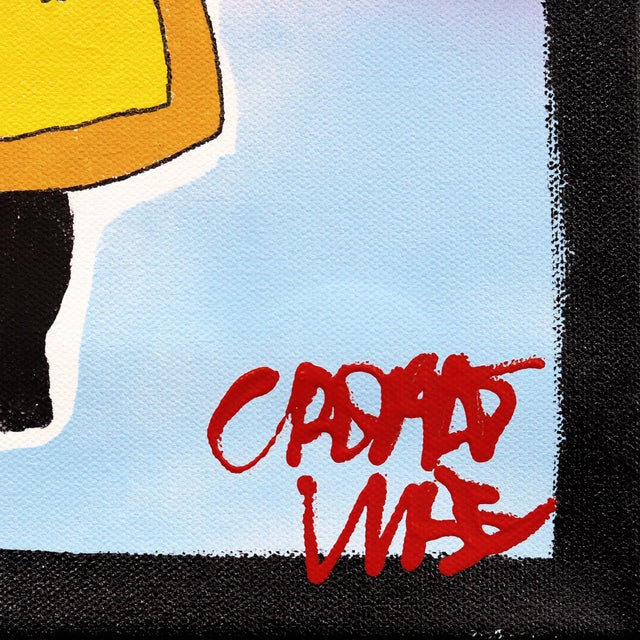 2020s Gma - Pop Art Cartoon Inspired Character Painting on Canvas Original Artwork by Randy Morales For Sale - Image 5 of 9