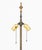 Vintage Federal Style Brass Tripod Torchere, mid-20th century, with two light sockets. 66.5" H x 12" W x 11" D....