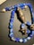 The primary deep blue material is Lapis Lazuli, which is a rock composed of several minerals, most notably lazurite (which...