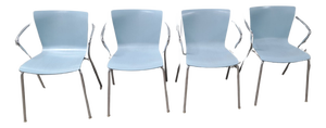 Stackable Dining Chairs by Fritz Hansen, Set of 4