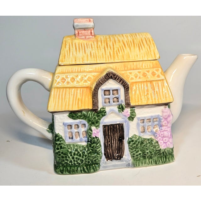 Thatched Cottage Teapot For Sale - Image 4 of 9