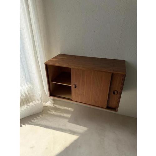 Danish Teak Wall Sideboard from HG Furniture, 1960s For Sale - Image 12 of 17