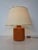 Table lamp made of solid teak by Kirk from the 1960s. I have official proof of authenticity such as vintage catalogs,...