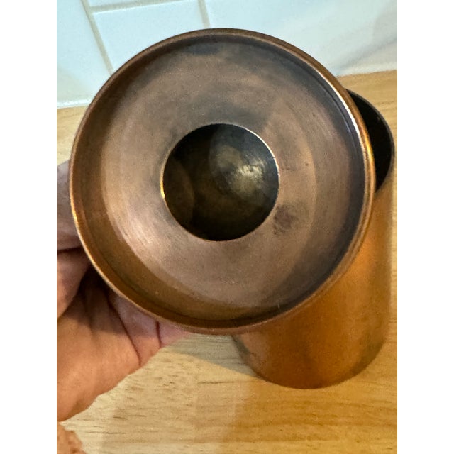 1910s Bronze/Copper & Sterling Silver Humidor For Sale In Tulsa - Image 6 of 9