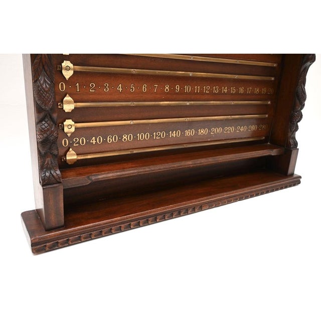 Antique Victorian Snooker Scoreboard, 1880s For Sale - Image 11 of 12