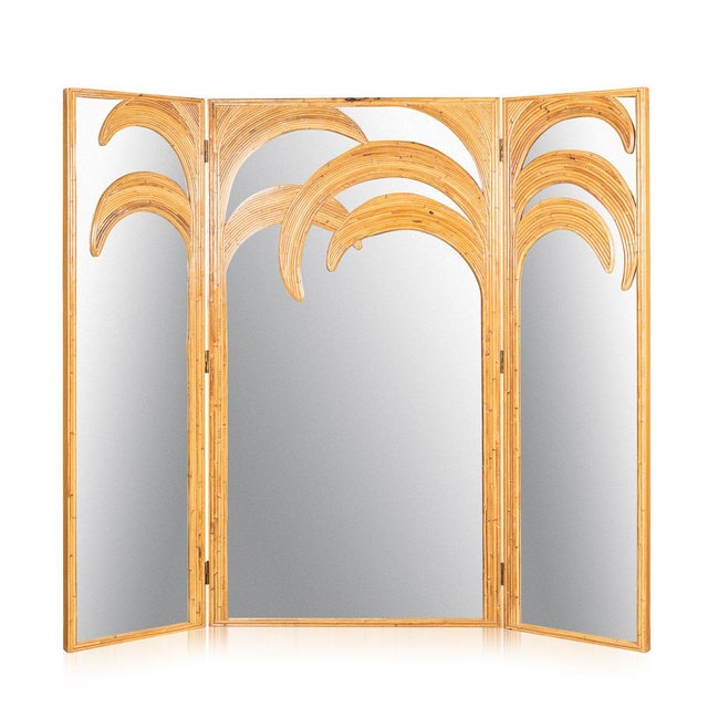 20th-Century Italian Parma Series Mirrored Folding Screen, 1970s For Sale - Image 11 of 11