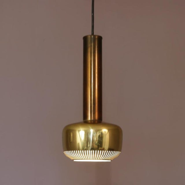 Vl56″ Lamp in Brass by Vilhelm Lauritzen for Louis Poulsen, Denmark, 1950s For Sale - Image 13 of 18
