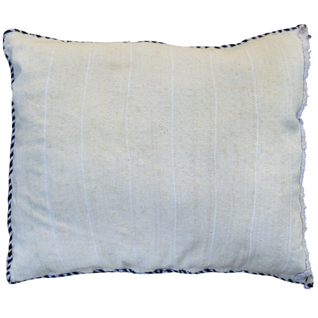 Tribal Mid 20th Century Moroccan Berber Wedding Pillow For Sale - Image 3 of 4