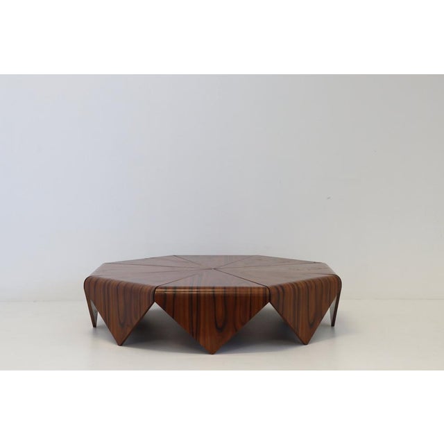 Mid-Century Modern Vintage Brazilian Pétala Table by Jorge Zalszupin, 1954 For Sale - Image 3 of 18