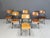 Wood Vintage Postmodern Plywood Dining Chairs, 1970s, Set of 6 For Sale - Image 7 of 11
