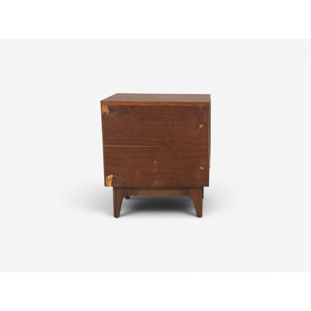 Young Manufacturing, Modern Nightstands, Walnut, Usa, 1960s For Sale - Image 12 of 14