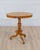 Gustavian (Swedish) 19th Century Swedish Oval Flame Birch Side Table, Circa 1890 For Sale - Image 3 of 9