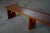 Late 20th Century Vintage Brazilian Bench in Wood, 1980s For Sale - Image 5 of 9