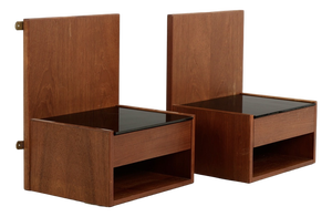 Ge 705 Bedside Tables by Hans J. Wegner for Getama, 1960s, Set of 2