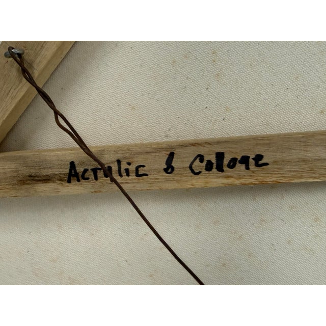 Circa 2007 Beth Pewther's "Revisiting Liberty; Saying Goodby" Mixed Media Artwork, Signed For Sale - Image 11 of 12