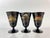 Vintage Japanese Mount Fuji Black Lacquerware Sake Set With Six Stemmed Cups, Tray and Original Box - 8 pcs For Sale - Image 12 of 15