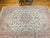 19th Century Tabriz Rug, Hand-Knotted Wool & Silk, Fine Floral Pattern, Ivory & Pink, 7x10 For Sale - Image 5 of 15